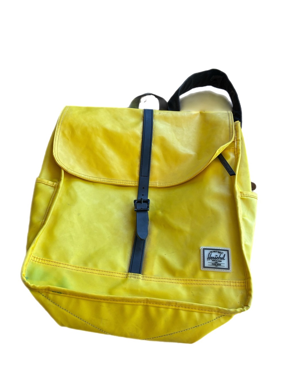 Herschel Supply Co. City Mid-Volume Weather Resistant Backpack Yellow 13X15”